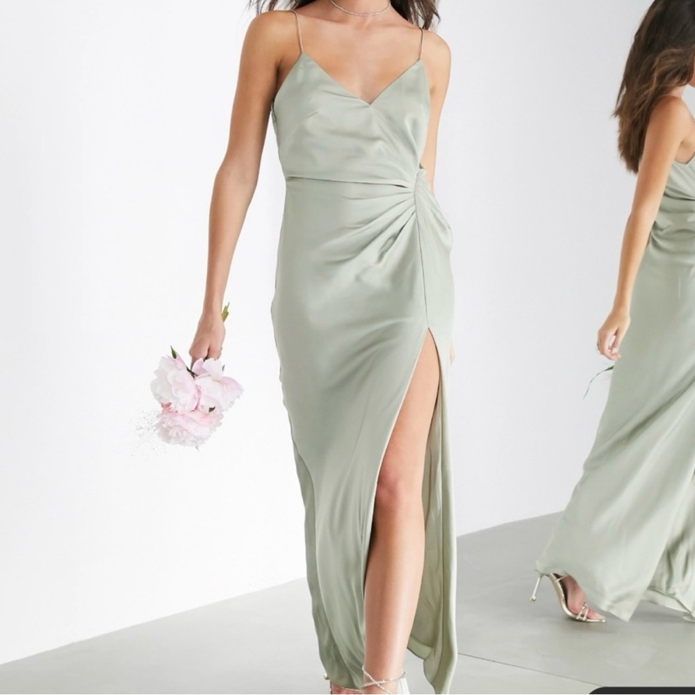 ASOS Light Green Maxi Dress